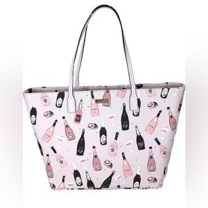 Kate Spade champagne/wine tote